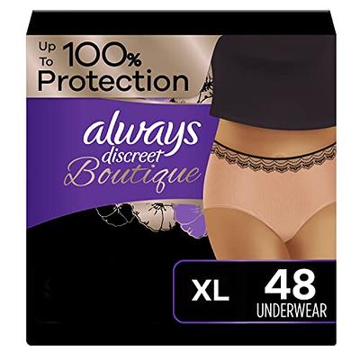 19 Ct Assurance Incontinence & Postpartum Underwear For Women