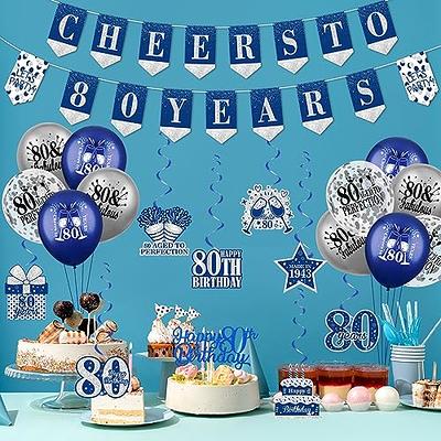 Stitch Theme Kids Birthday Party Supplies Decors Balloons Banners Pull Flag  Cake Toppers Props Set