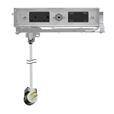 Eaton 20-Amp 125-volt Tamper Resistant Weather Resistant Commercial Duplex  Outlet, White in the Electrical Outlets department at