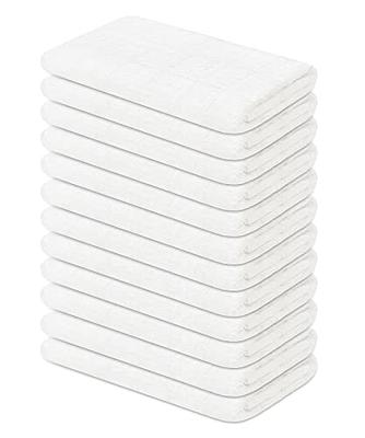 Infinitee Xclusives Premium White Hand Towels 6 Pack, 16x28 Inches