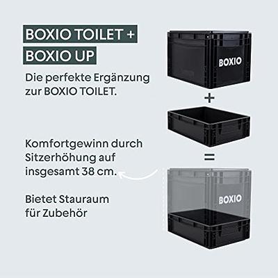 BOXIO Portable Toilet - Convenient Camping Toilet! Compact, Safe, and  Personal Composting Toilet with Convenient Disposal for Camping, RVing,  Boating, Road Trips and Other Recreational Activities - Yahoo Shopping