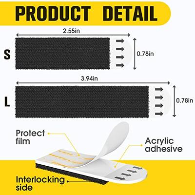 3M Adhesive Strips Picture Removable Hanging Interlocking Fastener