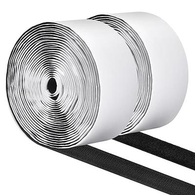 Neodymium Magnetic Tape, Flexible Magnet Tape Strips Roll (1/2'' Wide x 3.3  ft Long) with Strong 3M Adhesive Backing, Magnetic Strips Heavy Duty  Perfect for Wall, DIY, Art Projects & Fridge 