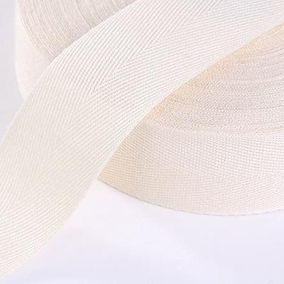 Abbaoww 55 Yards High Density Cotton Ribbon Twill Tape 1 Inch