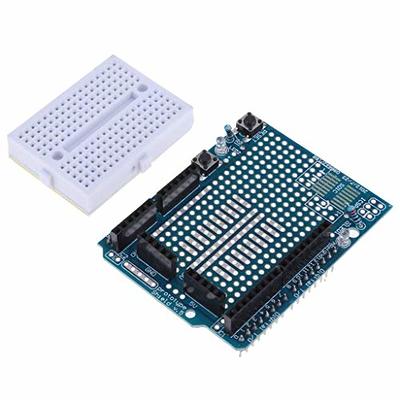 PROTOSHIELD PROTOTYPING BOARD WITH MINI BREADBOARD FOR ARDUINO® UNO