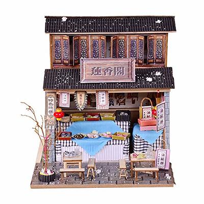 3D DIY Wooden Educational Toys Showcase Miniature Doll House