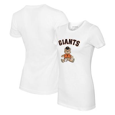 San Francisco Giants Tiny Turnip Women's Sugar Skull T-Shirt - Black