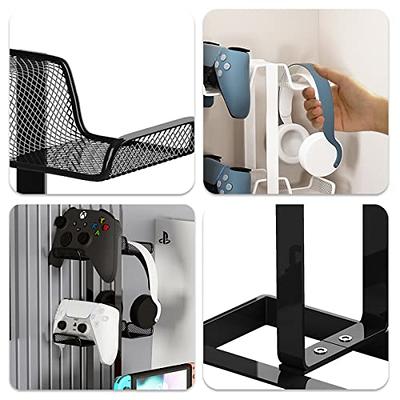 MANMUVIMO Headphone Controller Storage Holder for Desk 4 Tiers