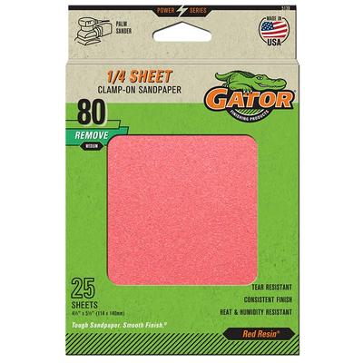 Gator 50-Piece Aluminum Oxide 40-Grit Disc Sandpaper in the Power