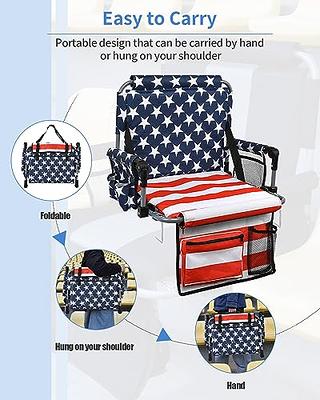 Sheenive Stadium Seats for Bleachers with Back Support, Bleacher Seats with  Backs and Cushion Wide, Padded Portable Folding Comfort Stadium Chair with  Shoulder Strap, Perfect for Sports Events - Yahoo Shopping