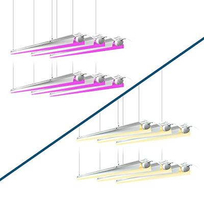 SYEIORAOM LED Grow Light - Six Adjustable Gooseneck Heads, Full Spectrum  for Indoor Plants, Seed Starting (Six-Head Grow Light)