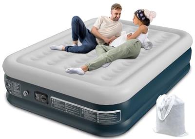 Intex Raised 16 Air Mattress with Hand Held 120V Pump - Queen Size -  Yahoo Shopping