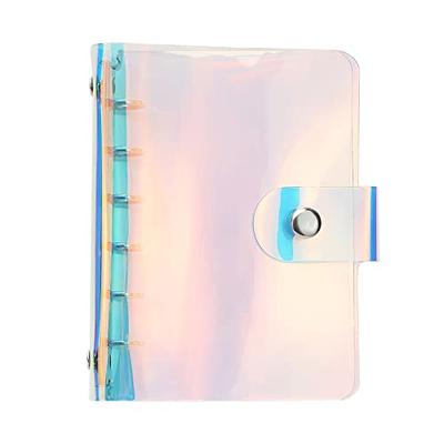 A4 Binder with Snap Button Closure 4-Ring Soft PVC Binders Loose Leaf Cover