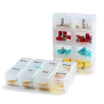 Yewltvep Pill Bottle Organizer, Medicine Organizer Box, Travel Medicine  Bottle Organizer Storage, Hard Shell First Aid Case, First Aid Box Empty  for Emergency Medication, First Aid Bags (Case Only) - Yahoo Shopping