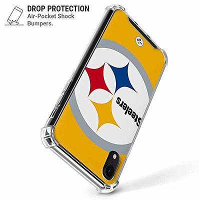 Skinit Clear Phone Case Compatible with iPhone XR - Officially Licensed NFL Las Vegas Raiders Large Logo Design