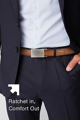 CHAOREN Men's Reversible Leather Belt