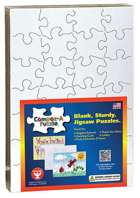 Hygloss Compoz-A-Puzzle, 4 inch x 5.5 inch, 16 Pieces