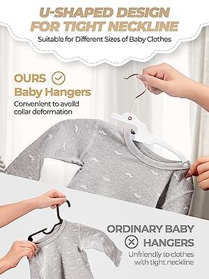 Baby Sized Velvet Hangers  Premium Hangers for Babies