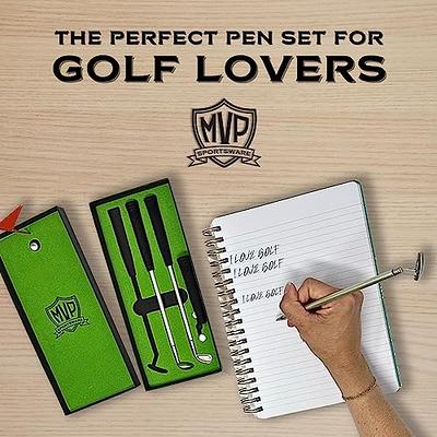 Golf Pen Holder Gifts for Men Women, Unique Birthday for Dad Boyfriend Boss  Coworkers Golfers, Cool Office Gadgets Desk Decor, Mini Golf Pen Cup