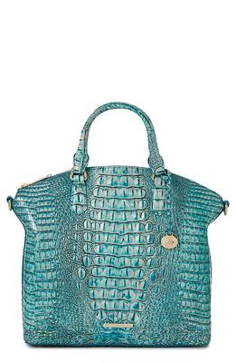 Brahmin Large Duxbury Satchel - Mineral Blue