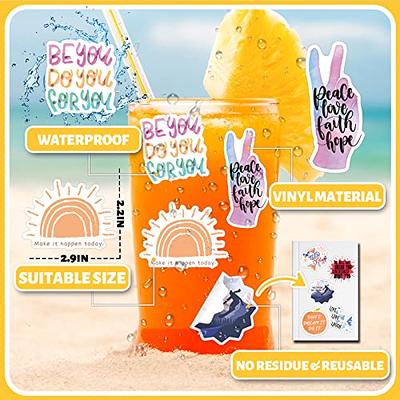 Inspirational Stickers, 200pcs Motivational Stickers For Adults Waterproof  Vinyl Stickers For Water Bottle, Positive Quote Stickers For Kids, Teachers