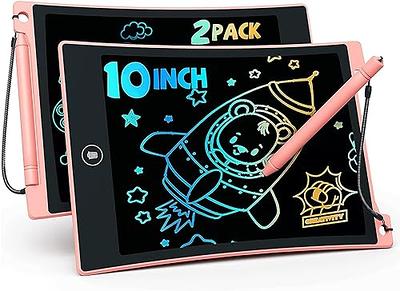 TEKFUN 2 Pack LCD Writing Tablet with 4 Stylus , 8.5in Erasable