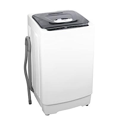 Portable Laundry Washing Machine - Great for Travel, Camping, and RVs -  Mini Compact Washer for Delicate Fabrics and Small Loads - Includes  Strainer