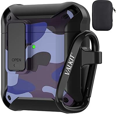 Olytop for AirPods Pro 2/1 Case Cover 2019/2022/2023, [Secure Lock] Armor Case for Apple Airpod Pros 2nd/1st Generation- Rugged Cool Protective
