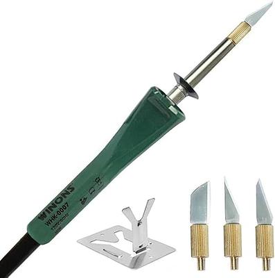 WINONS Hot Knife Cutting Tool WHK0007 Hot Knife Plastic Cutter Tool also  Effective as a Foam Board Cutter and Stencil Cutter with Upgraded Blades  and Retainers