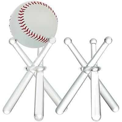 Better Display Cases Clear Acrylic Wall Mounts and Display Stands for Baseball Bats