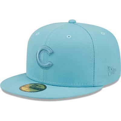 New Era Light Blue/red Chicago Cubs Spring Basic Two-tone 9fifty