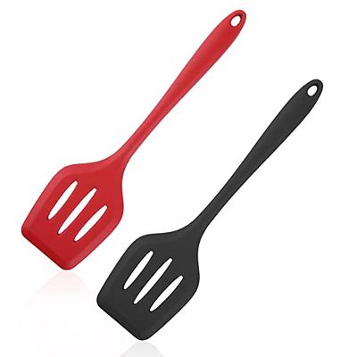 EHZ Silicone Spoon Spatula High Heat Resistant BPA-Free Flexible Rubber  Scraper Cooking Mixing Baking Kitchen