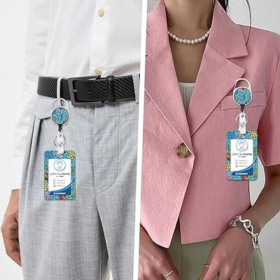 HAKUNEI Cute Sea Turtle ID Badge Holder with Lanyard Lanyards for ID Badges  Ajustable Retractable Badge Reel Heavy Duty Funny Teacher Nurse Work Office  Gifts - Yahoo Shopping