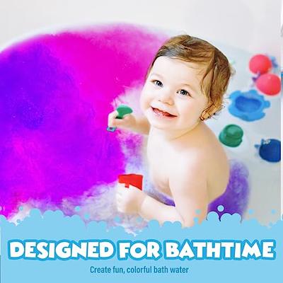 Tub Works® Fizzy Bath Color Tablets for Kids, 150 Count, 3 Pack | Nontoxic  & Fragrance-Free | Color Bath Drops Create Fun Bath Colors | Water Tablets