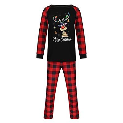 luwita Matching Pjs For Best Friends Christmas Pajamas for Family Pjs  Matching Set Long Sleeve T-Shirts and Pants Holiday Nightgowns with Merry  Christmas Pijamas Para Parejas - Yahoo Shopping