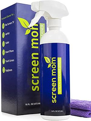 WHOOSH! Screen Cleaner Kit, 3.4oz +0.8oz Best for, Smartphones, iPhone,  iPads, Eyeglasses, e-Readers, Laptop, TV Screen Cleaner, and Computer  Monitor, 3 Premium Cloths Included 