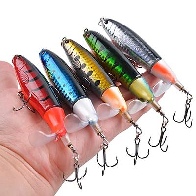 Lures With Bkk Hook, Pencil Plopper Lures For Bass Pike Perch