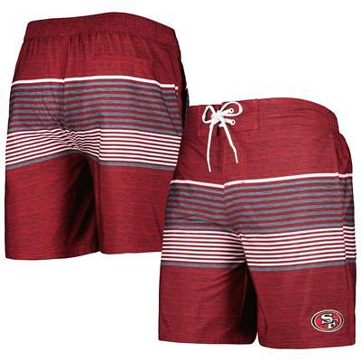 NFL Team Apparel Men's San Francisco 49ers Grey Mainstream Terry Shorts