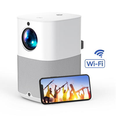  4K Support Android TV 10.0 Projector 5G WiFi Bluetooth Native  1080P, CIBEST Full-Sealed Optical Engine Home Movie FHD Projector with  Netflix/Prime Video Built-in, 8000+ Apps, Autofocus, Stereo Sound :  Electronics