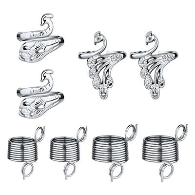 12Pcs Crochet Ring Adjustable Yarn Ring Crocheting Tool Sewing Rings  Tension