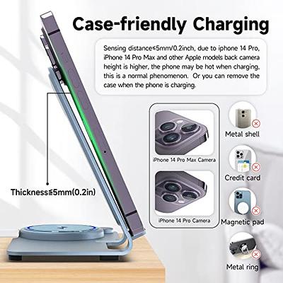 Wireless Charger, Aluminum Alloy 3 in 1 Wireless Charging Station