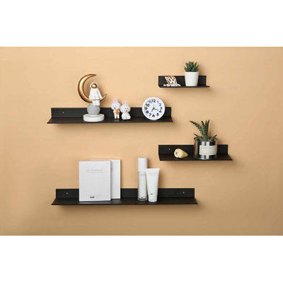 Small Adhesive Wall Shelves Acrylic Display Shelf Mini Floating