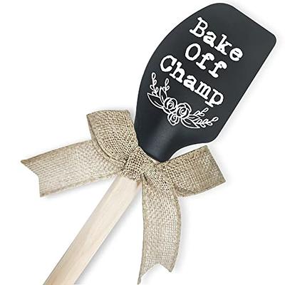 Personalized Christmas Gifts for Mom From Daughter Son - Mom Birthday Gifts  Women Mother's Day Gifts - Wooden Cooking Spoons with Funny Apron Kitchen