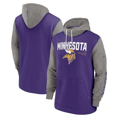 Minnesota Vikings Nike Essential Blitz Lockup T-Shirt - Purple