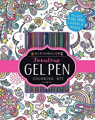 Kaleidoscope: Fabulous Gel Pen Coloring Kit - Yahoo Shopping