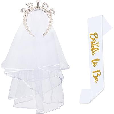 1 Piece Bachelorette Party Veil Decoration,Bridal Gift Headband