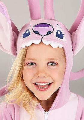  Disney Lilo and Stitch Angel Costume for Adults, Women's Angel  Onesie Outfit with Character Hood, Gloves, and Shoe Covers Large :  Clothing, Shoes & Jewelry