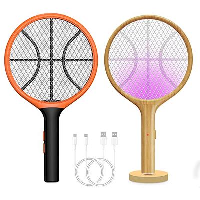 Black+decker Bug Zapper Tennis Racket, Battery Powered Zapper, Mosquito and Fly Swatter