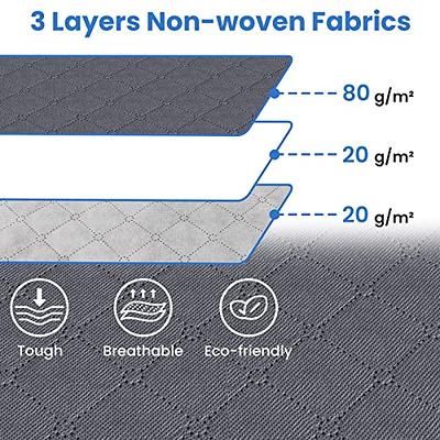 Fab totes 10 Pack Clothes Storage, Foldable Blanket Storage Bags, Storage  Containers for Organizing Bedroom, Closet, Clothing, Comforter,  Organization and Storage with Lids and Handle, Grey - Yahoo Shopping