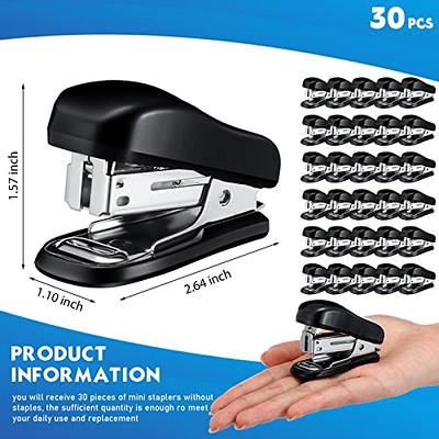 Basics Stapler with 1000 Staples, Office Stapler, 25 Sheet Capacity,  Non-Slip, Black